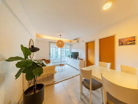Departamento de 1 dormitorio con 2 baños y amenities en torreon del rio
