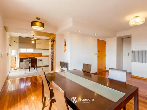 Venta - departamento 3 dormitorios,balcón aterrazado y cochera doble - centro - apto crédito.