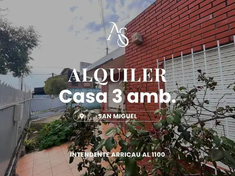 Casa en san miguel