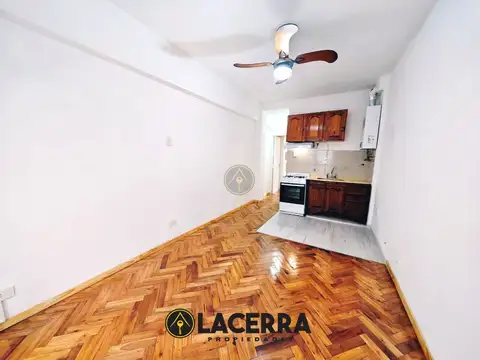 Departamento 2 ambientes con patio y terraza en villa ballester