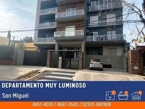 Departamento - alquiler - argentina, san miguel - farias 1326