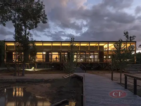 Casa biguá - refugio sustentable de lujo en el delta | 60 ha sobre el paraná miní | casa passivhaus