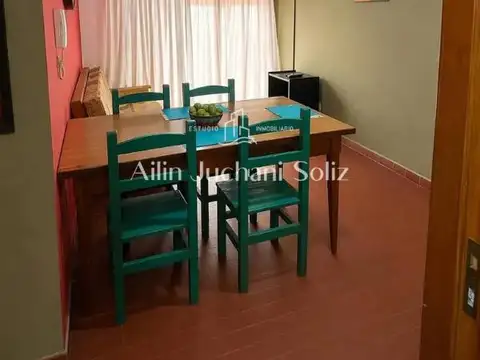 Amplio depto de 2 ambientes en zona céntrica a dos cuadras del mar en san bernardo