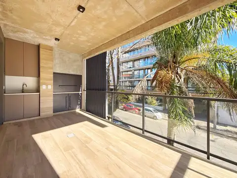 Piso 4 ambientes con balcon terraza y cochera · guemes