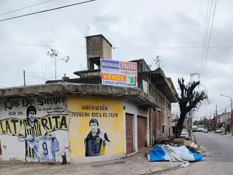 Importante galpón con departamento en planta alta