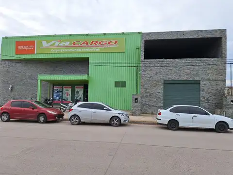Vendo galpon con salon comercial en ingreso b.bca