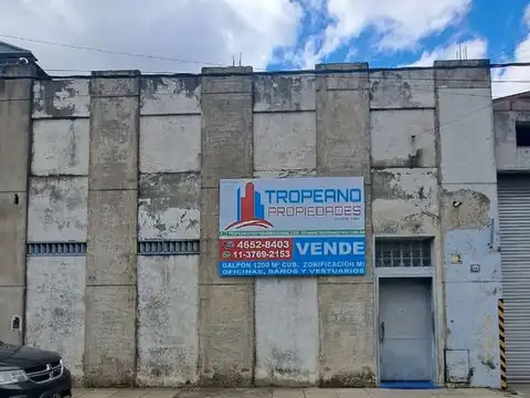 Venta galpon 1200 m2 zona industrial neta lomas del mirador