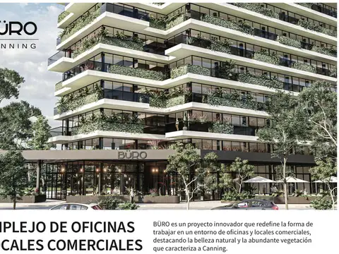 Oficina en venta canning ezeiza  con vista al golf