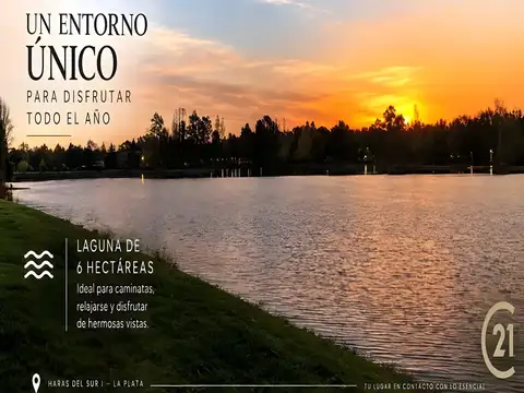 Venta terreno lote 1.330 m²  haras del sur i la plata