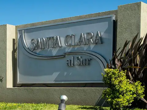 Lote frente al agua en santa clara al sur