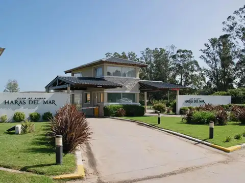 Terreno en barrio privado haras del mar