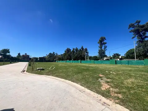 Venta terreno barrio privado de solo 10 lotes en muñiz