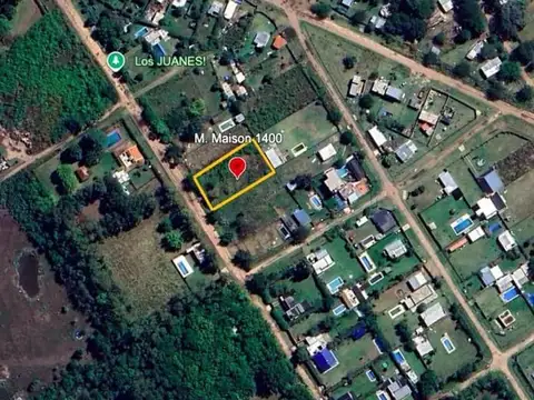 Lote 24x48 m en venta, general rodriguez