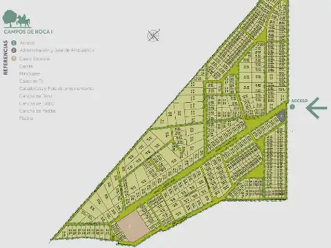 Venta de terrenos en campos de roca