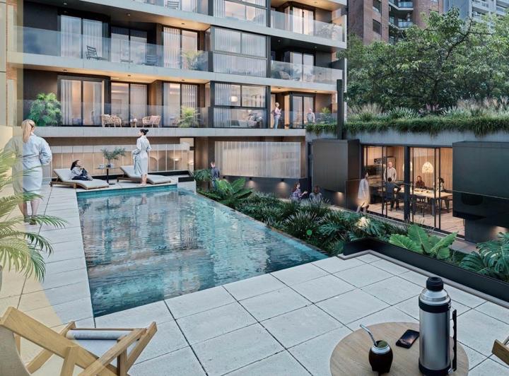Departamento · 45m² · 2 Ambientes · 1 Cochera