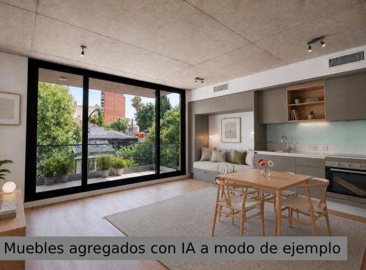Departamento · 33m² · 1 Ambiente