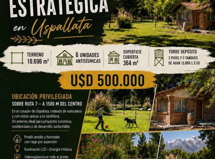 Quinta vacacional · 364m² · 7 Ambientes
