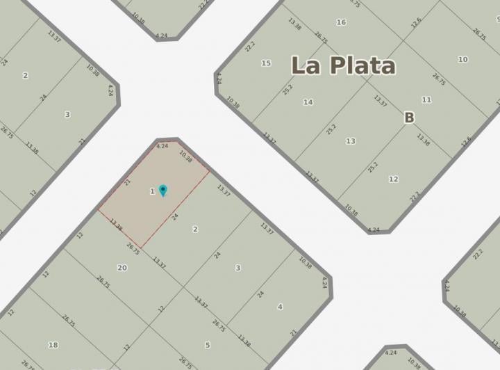 Terreno · 316m²