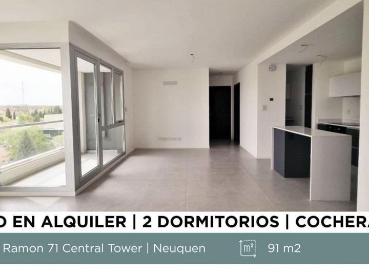 Departamento · 90m² · 3 Ambientes · 1 Cochera