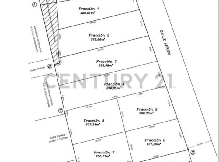 Terreno · 298m²