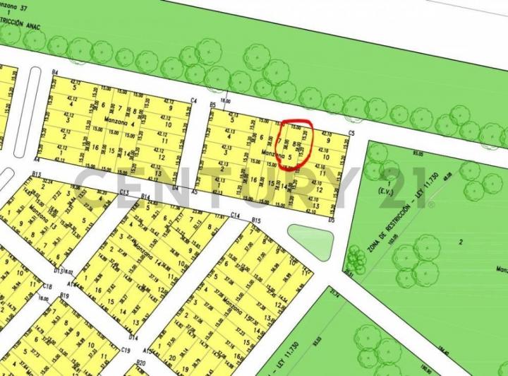 Terreno · 570m²