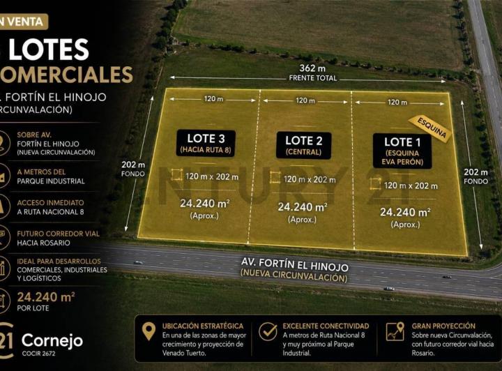 Terreno · 24397m²