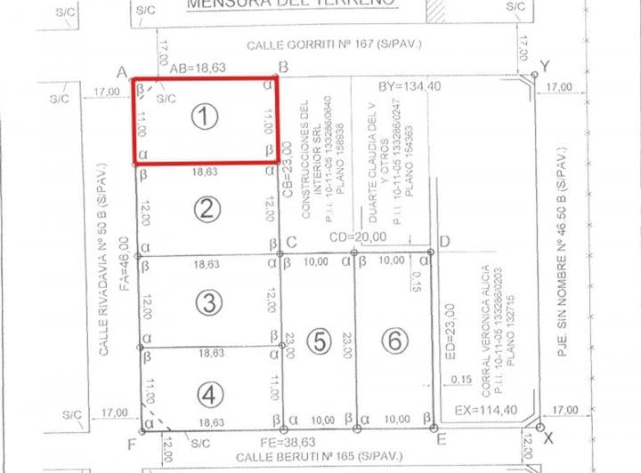 Terreno · 205m²