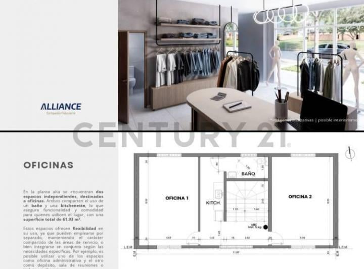Local comercial · 115m² · 2 Ambientes