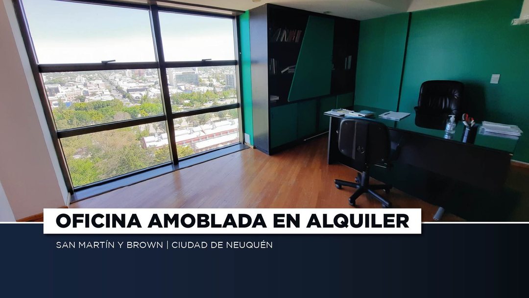 ALQUILA! OFICINA AMOBLADA COCHERA | S. MARTÍN 195