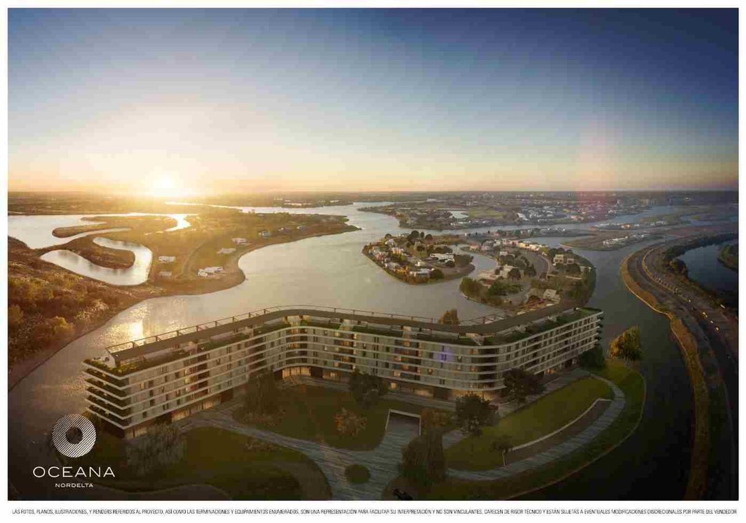 DEPTO 4 AMB EN VENTA OCEANA NORDELTA  C/ COCHERA