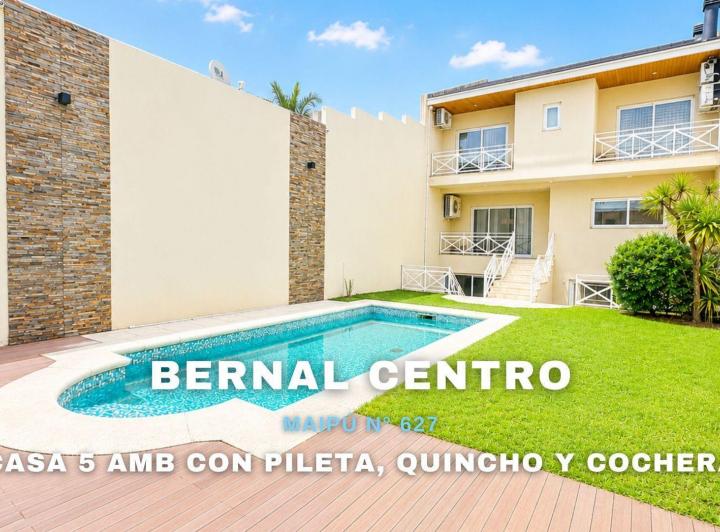 Casa · 266m² · 5 Ambientes · 2 Cocheras