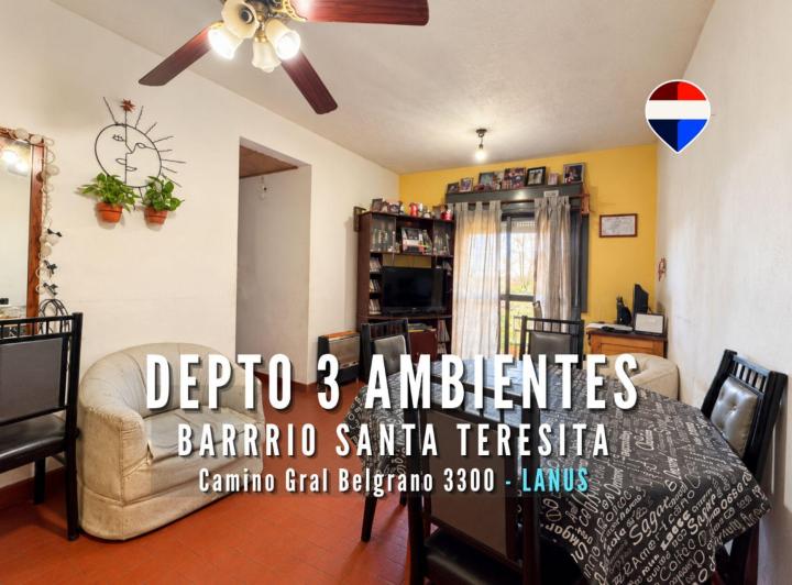 Departamento · 56m² · 3 Ambientes