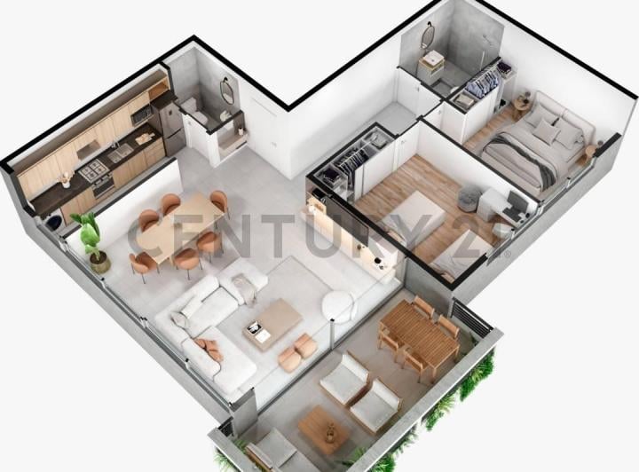 Departamento · 78m² · 3 Ambientes