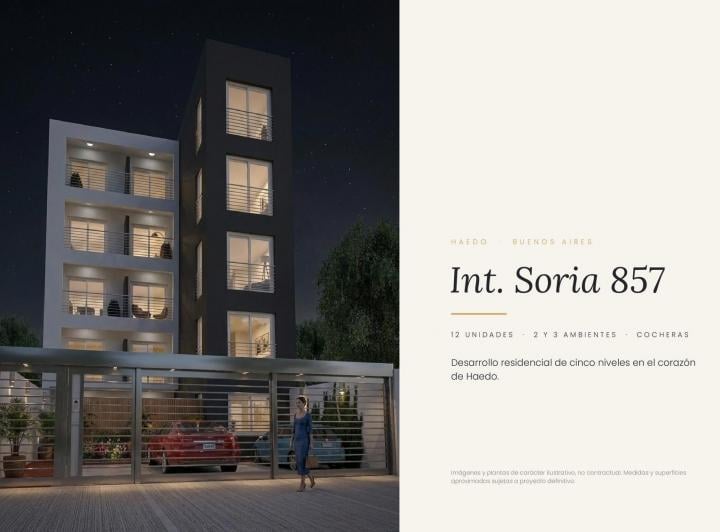Departamento · 60m² · 3 Ambientes · 1 Cochera