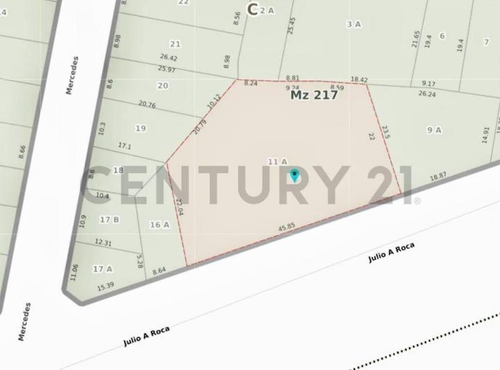 Terreno · 1207m²