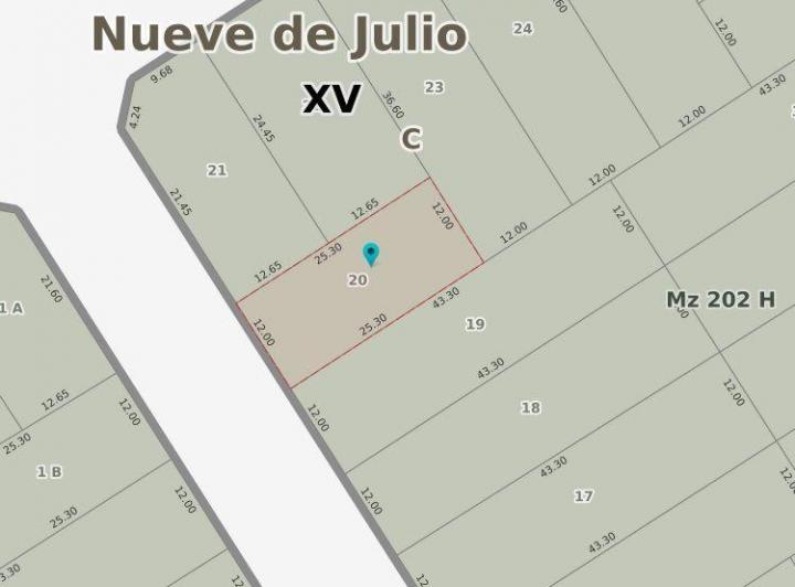 Terreno · 303m²