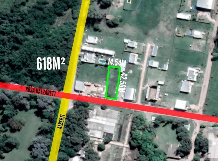 Terreno · 618m²