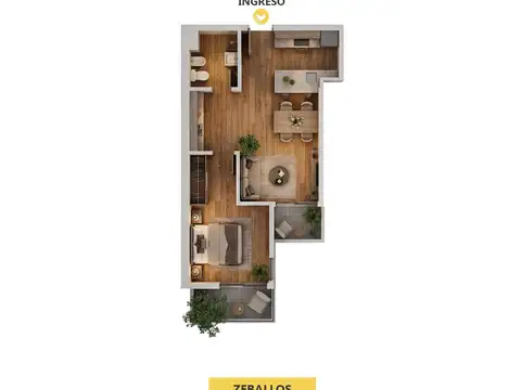 Departamento en Venta en Centro, Rosario
