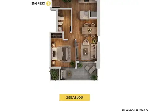 Departamento en Venta en Centro, Rosario