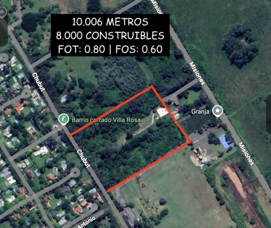 HECTAREA EN VENTA - PILAR - RUTA 25 Y PANAMERICANA