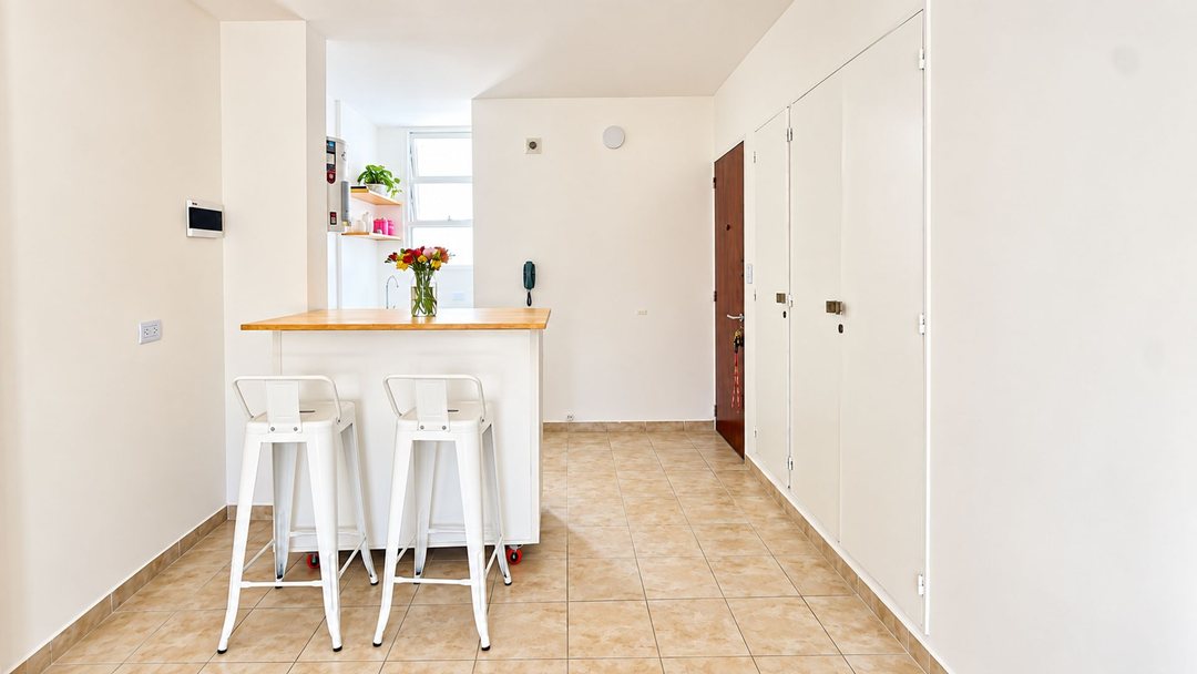 Monoambiente reciclado a nuevo 53 e 4 y 5