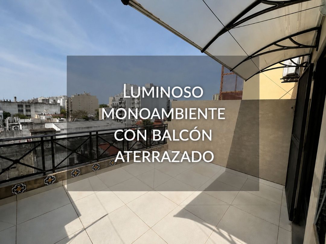 ALQUILER MONOAMBIENTE MONTECASTRO BALCÓN