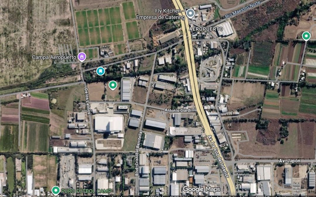 VENTA LOTE PARA GALPONES AEROPUERTO CORDOBA