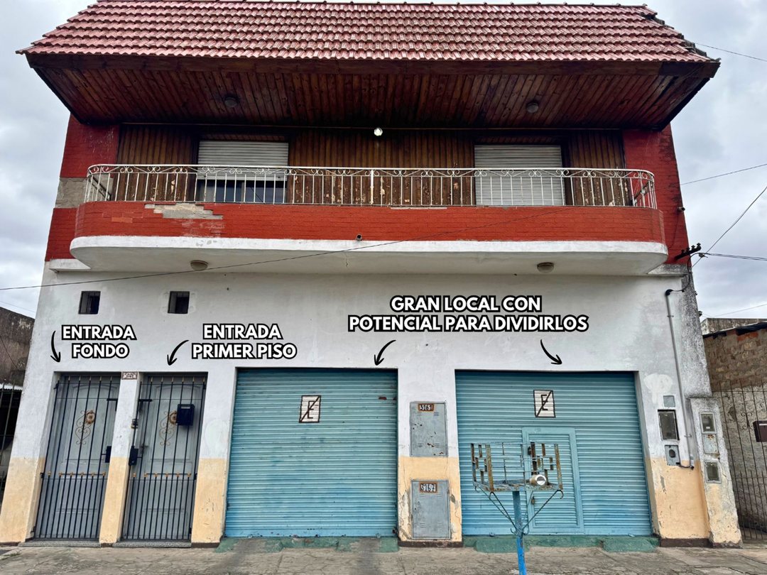 VENTA CASA 3 AMB LOCAL COMERCIAL LANUS