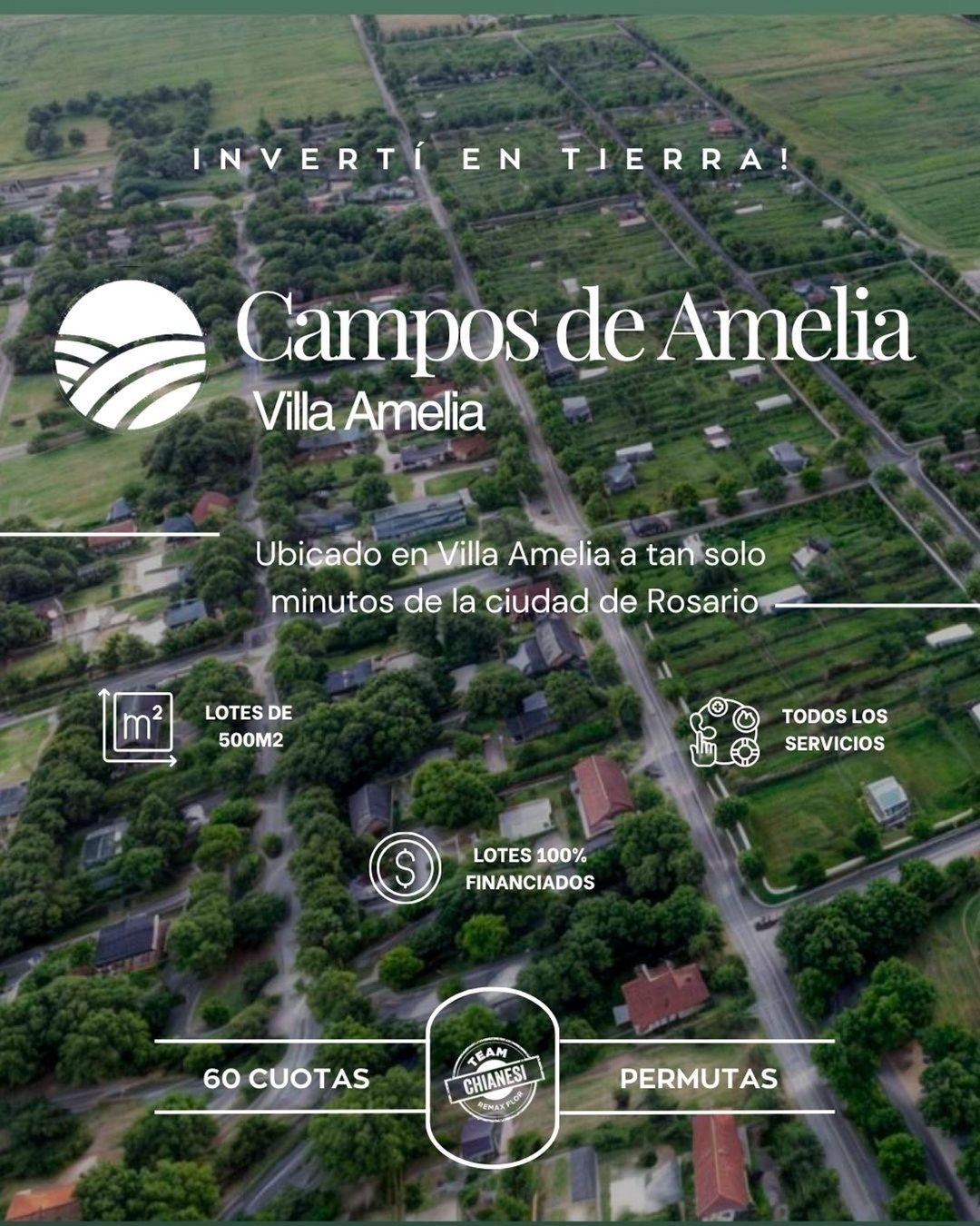 VENTA TERRENO CAMPOS DE AMELIA