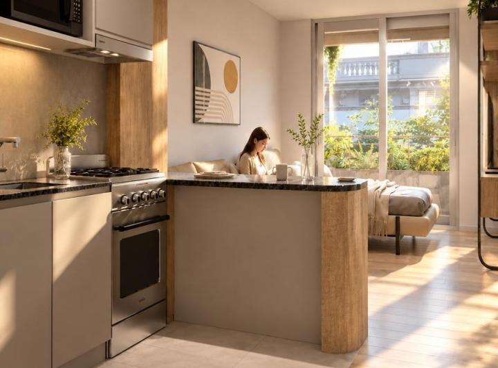 Departamento · 32m² · 1 Ambiente
