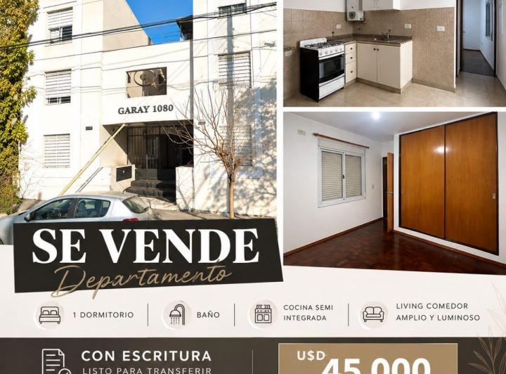 Departamento · 45m² · 2 Ambientes