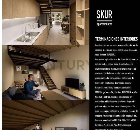 Departamento · 35m² · 1 Ambiente · 1 Cochera