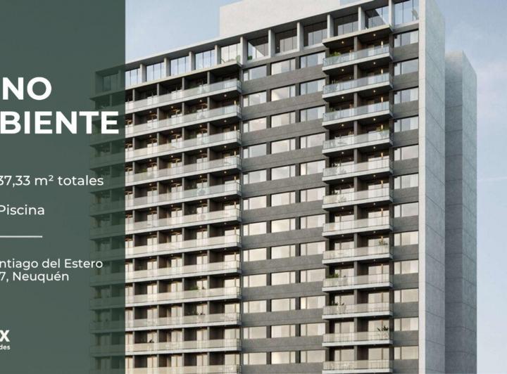 Departamento · 33m² · 1 Ambiente