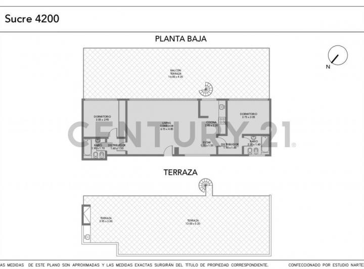 Departamento · 80m² · 3 Ambientes